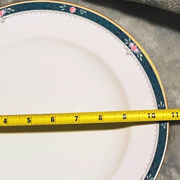 Vintage 1990s Christopher Stuart Somerset Fine China Dinner Plates – Set of 6 (1 - Picture 7 of 7